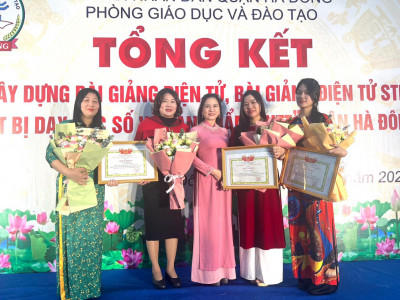 XÂY DỰNG BÀI GIẢNG ĐIỆN TỬ, BÀI GIẢNG ĐIỆN TỬ STEM, THIẾT BỊ DẠY HỌC SỐ VÀ SẢN PHẨM CNTT NĂM HỌC 2023 - 2024