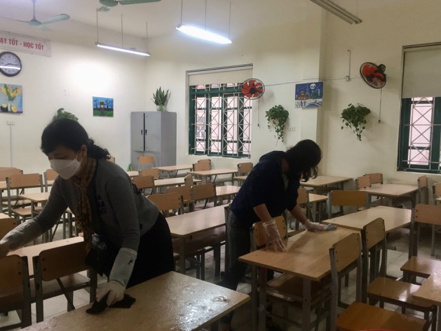 Hướng dẫn công tác phòng, chống dịch COVID-19 khi học sinh quay trở lại trường học trong điều kiện bình thường mới