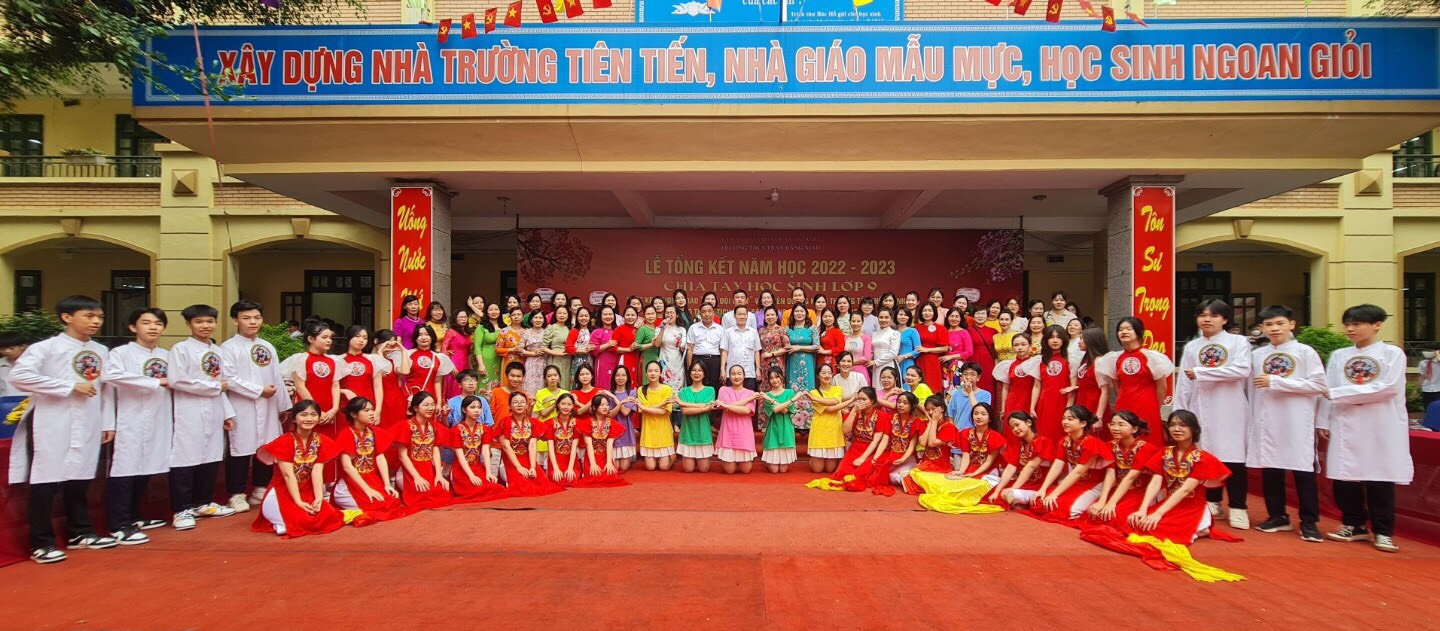 Lễ tổng kết năm học 2022 - 2023 và chia tay học sinh lớp 9
